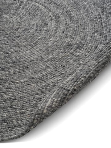 Merino ullteppe rund Ø240 cm - Granit - Classic Collection