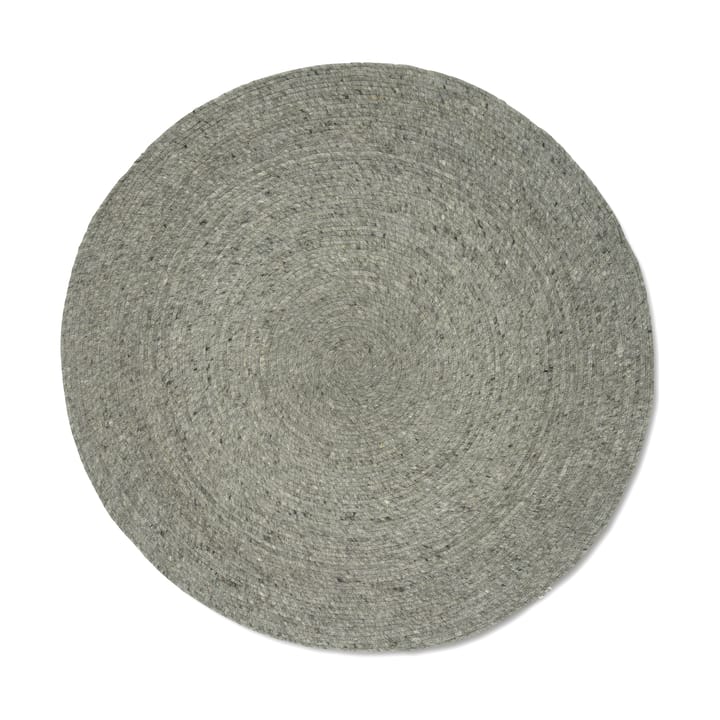 Merino ullteppe rund Ø240 cm - Green - Classic Collection