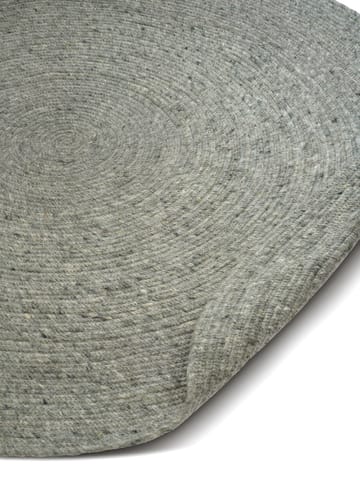 Merino ullteppe rund Ø240 cm - Green - Classic Collection