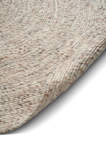 Merino ullteppe rund Ø240 cm - Natural beige - Classic Collection