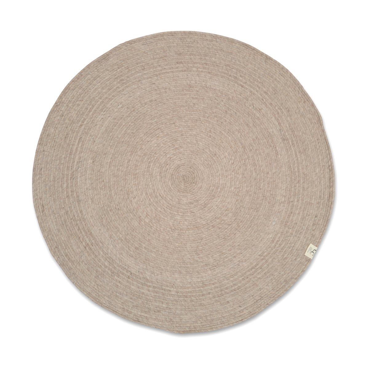 Classic Collection Merino ullteppe rund Ø240 cm Oat