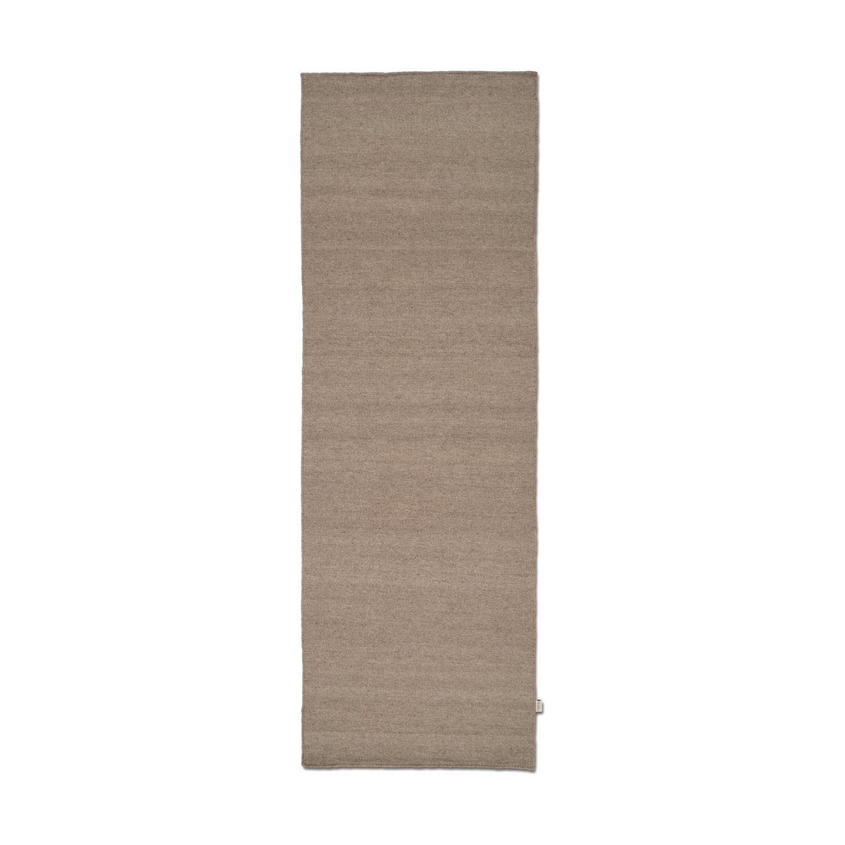 Plain gangteppe naturbeige