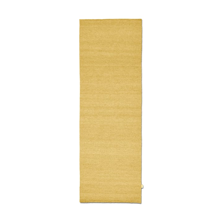 Plain løper - Yellow, 80x250 cm - Classic Collection