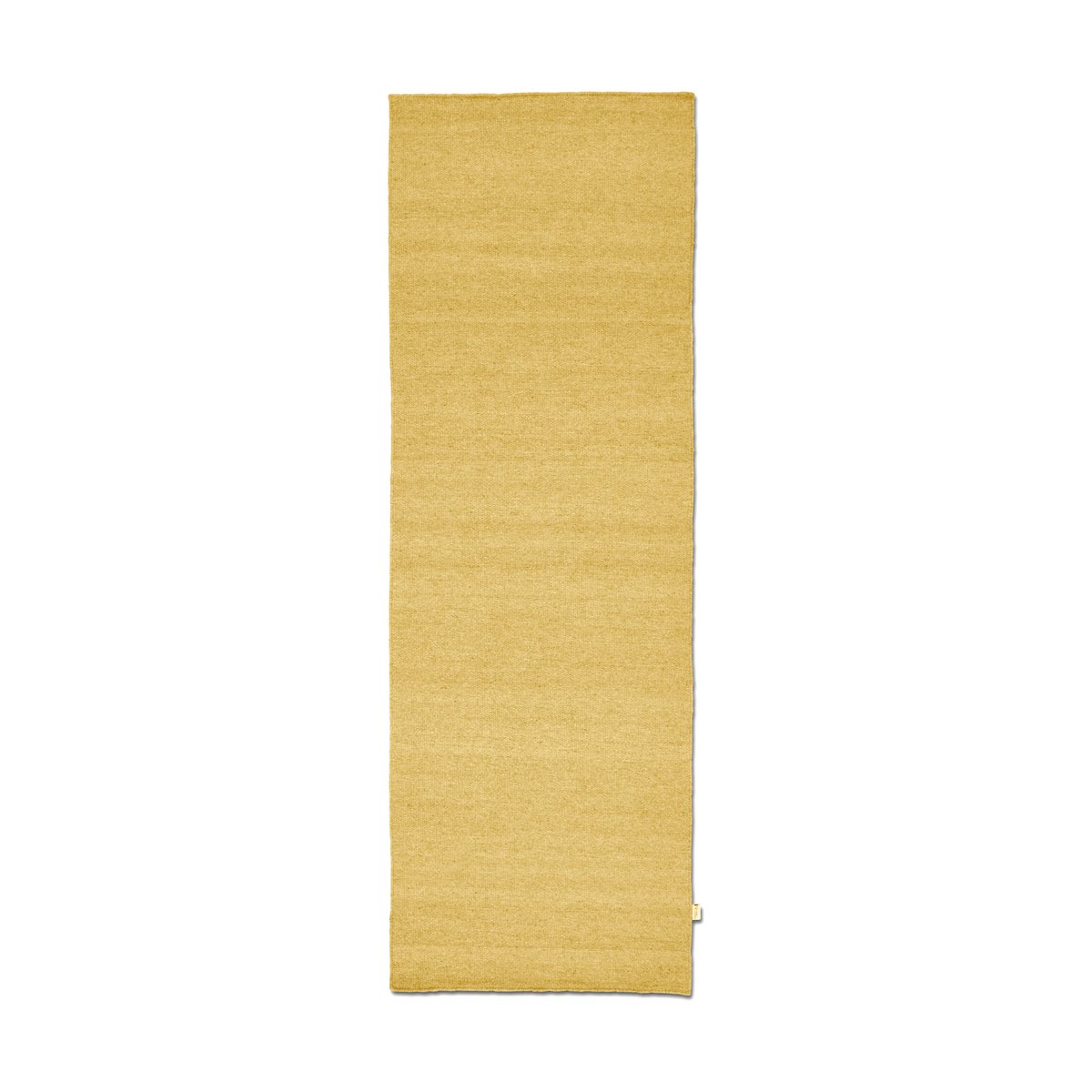 Classic Collection Plain løper Yellow, 80x250 cm