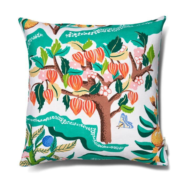 Putetrekk Botanical Cherry 50x50 cm - White - Classic Collection