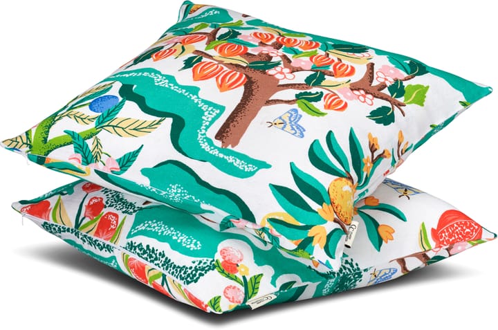 Putetrekk Botanical Cherry 50x50 cm, White Classic Collection