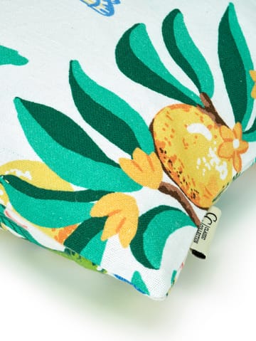 Putetrekk Botanical Orange 50x50 cm - White - Classic Collection