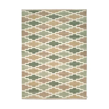 Röllakan Korsnäs teppe - Grønbeige, 250x350 cm - Classic Collection