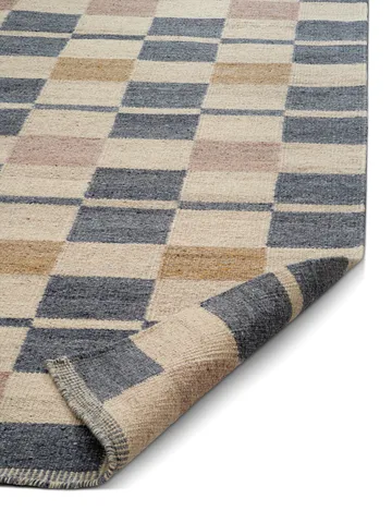 Röllakan Rutvik teppe - Blå, 200x300 cm - Classic Collection