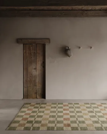 Röllakan Rutvik teppe - Grønn, 170x230 cm - Classic Collection