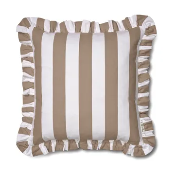 Ruffle Stripes putetrekk 50x50 cm - Beige - Classic Collection