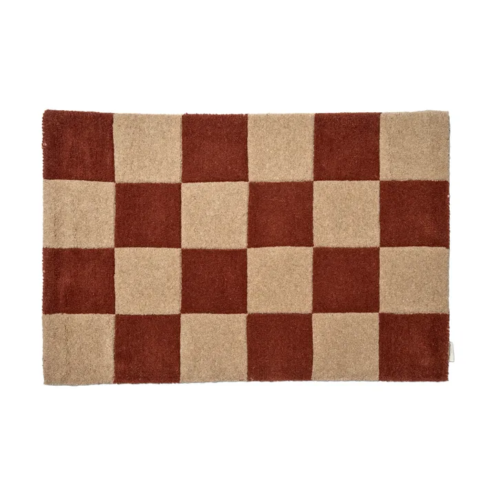 Square dørmatte - Brown-natur, 60x90 cm - Classic Collection