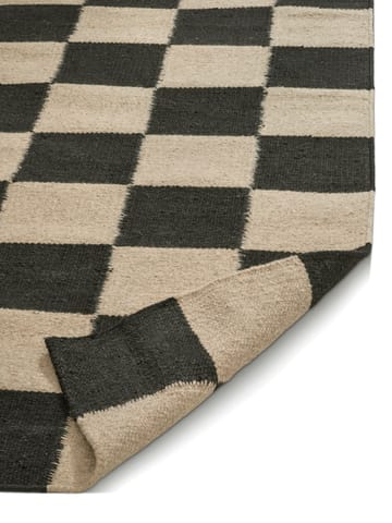 Squares teppe - Black-natural, 300x400 cm - Classic Collection