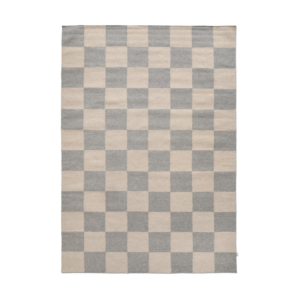 Classic Collection Squares teppe Grå-beige, 200x300 cm