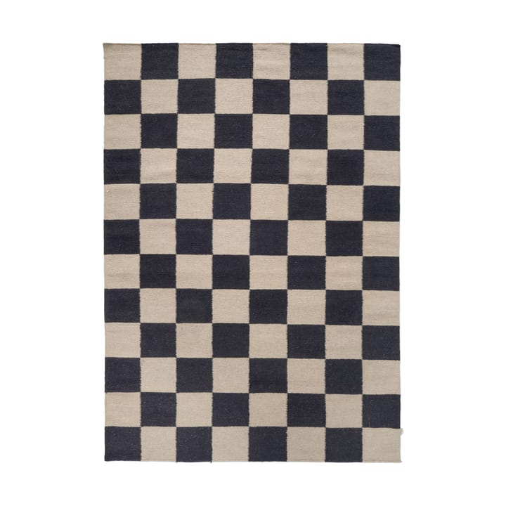 Squares teppe - Sort-beige, 170x230 cm - Classic Collection