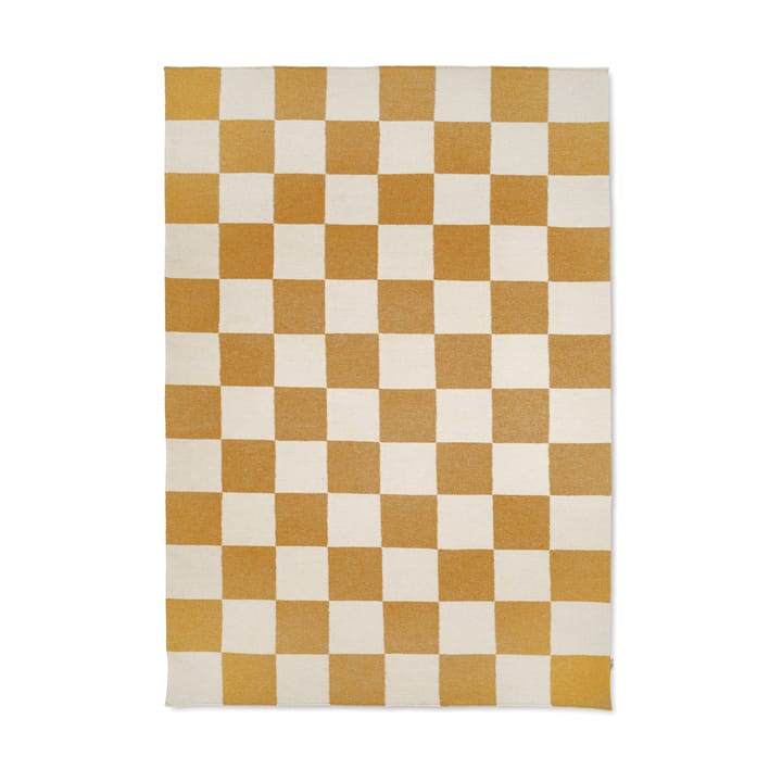 Squares teppe - White-yellow, 300x400 cm - Classic Collection