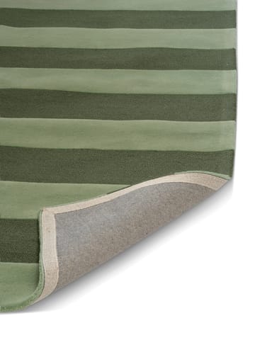 Stripe Boucle teppe - Green, 170x230 cm - Classic Collection