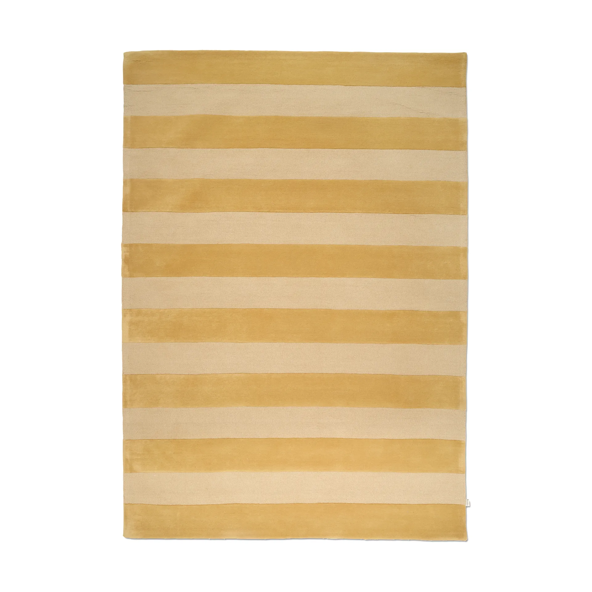 Stripe Boucle teppe, Yellow, 200x300 cm Classic Collection