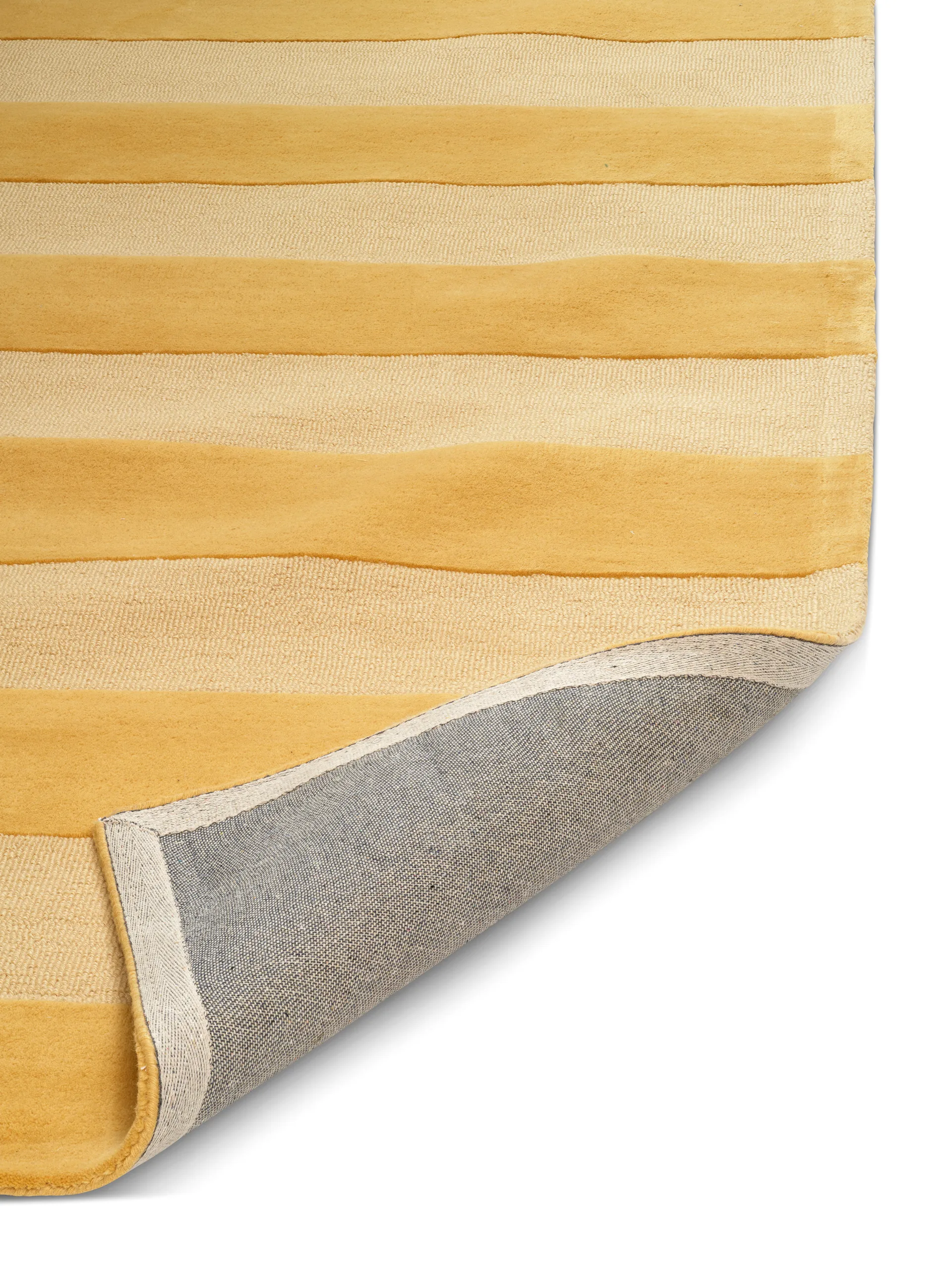 Stripe Boucle teppe, Yellow, 200x300 cm Classic Collection