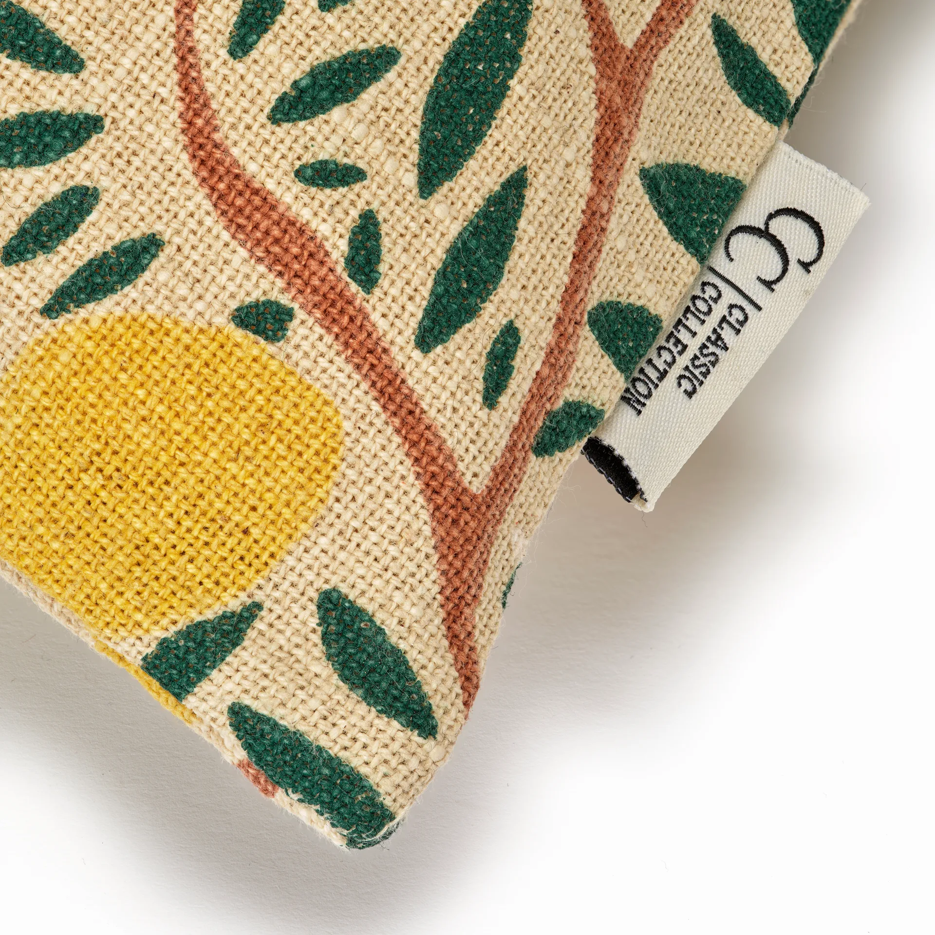 Sunny citrus putetrekk 50x50 cm, Mørkegrønn Classic Collection