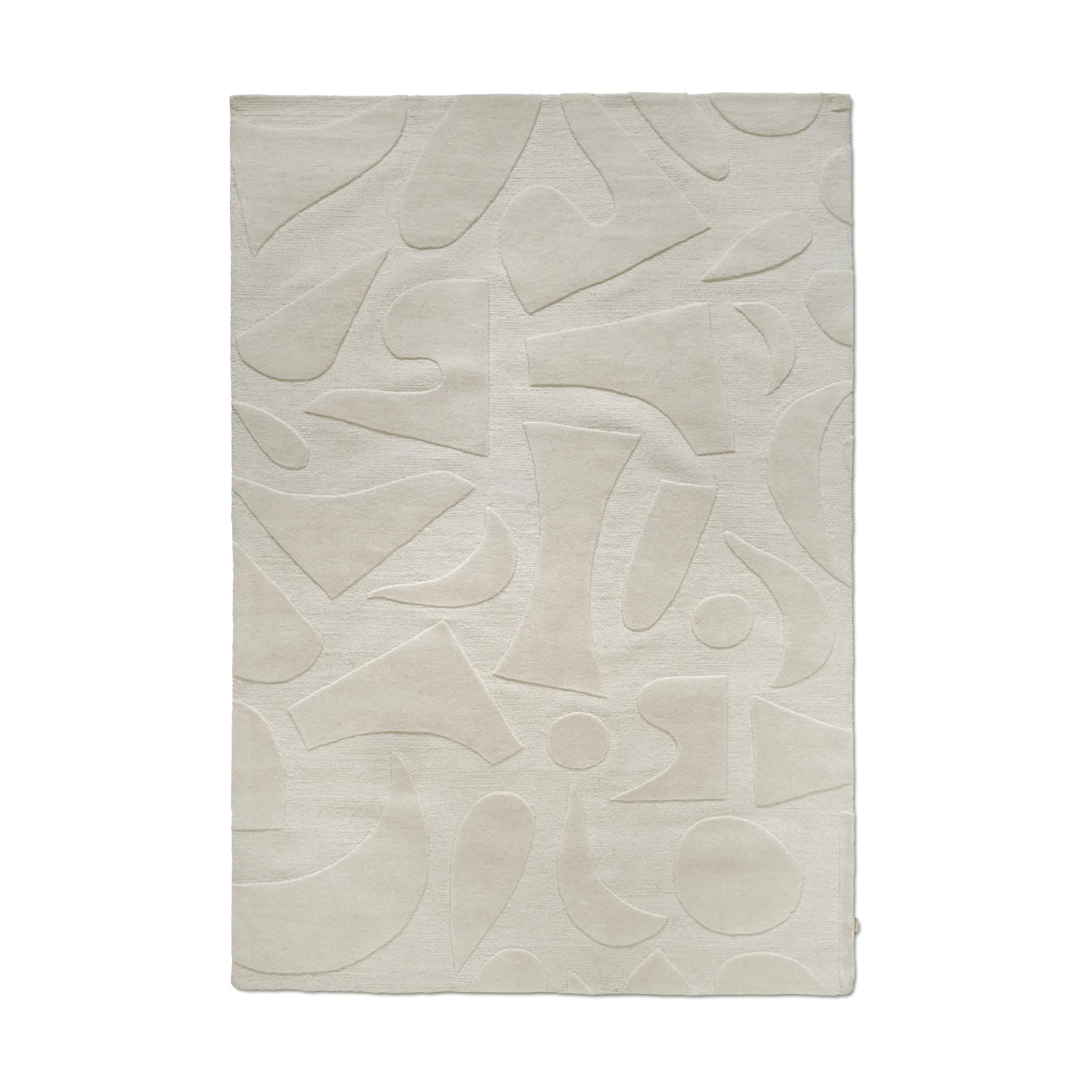 Vivid ullteppe 250x350 cm, Hvit Classic Collection