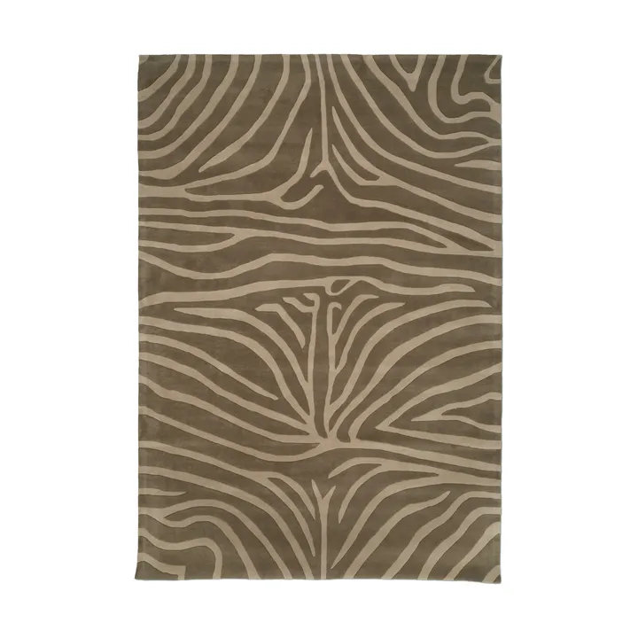 Zebra gulvteppe 250x350 cm - Brown, 250x350 cm - Classic Collection