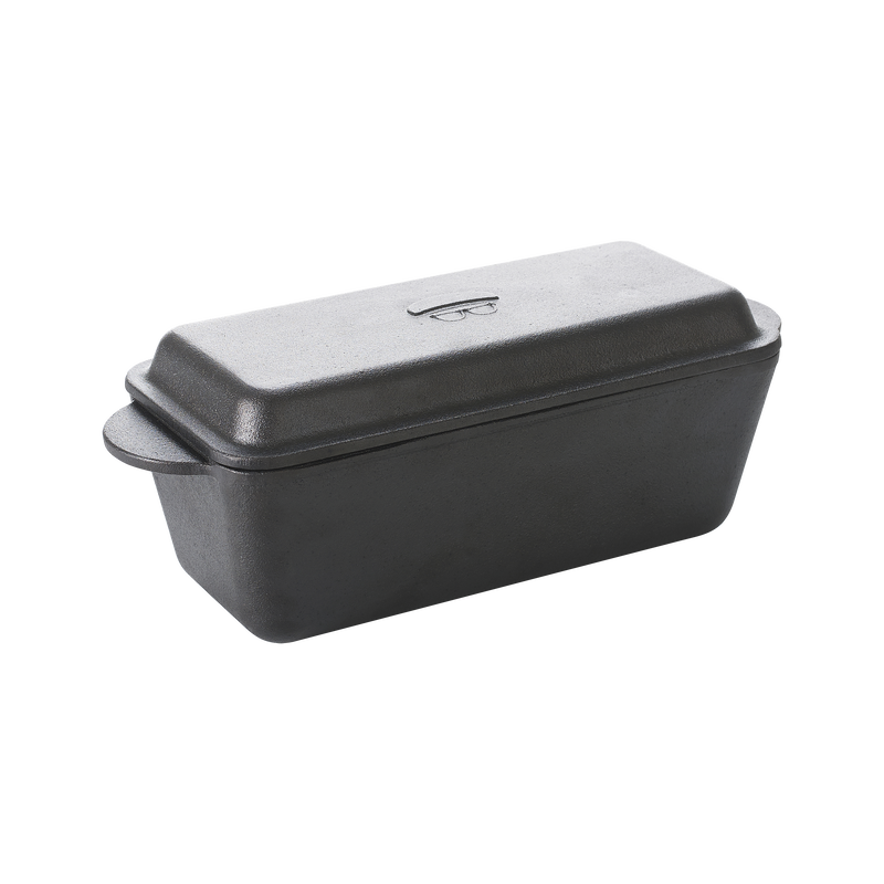 Brødform m/lokk 25 cm støpejern - Hyttefeber.no