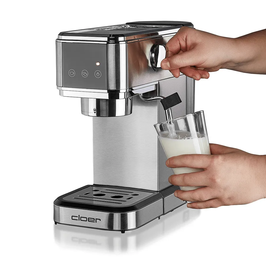 Cloer espressomaskin, Silver Cloer