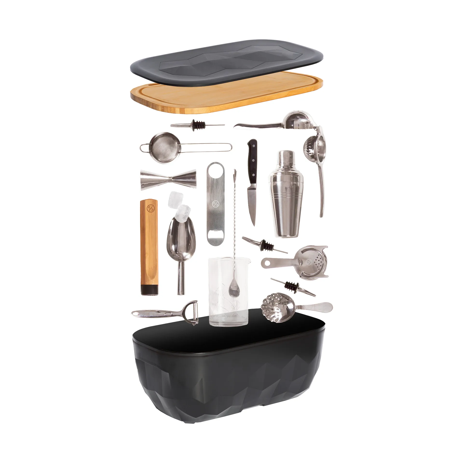 Cocktail Kit/Bar Kit, Rustfritt stål Cocktail Club