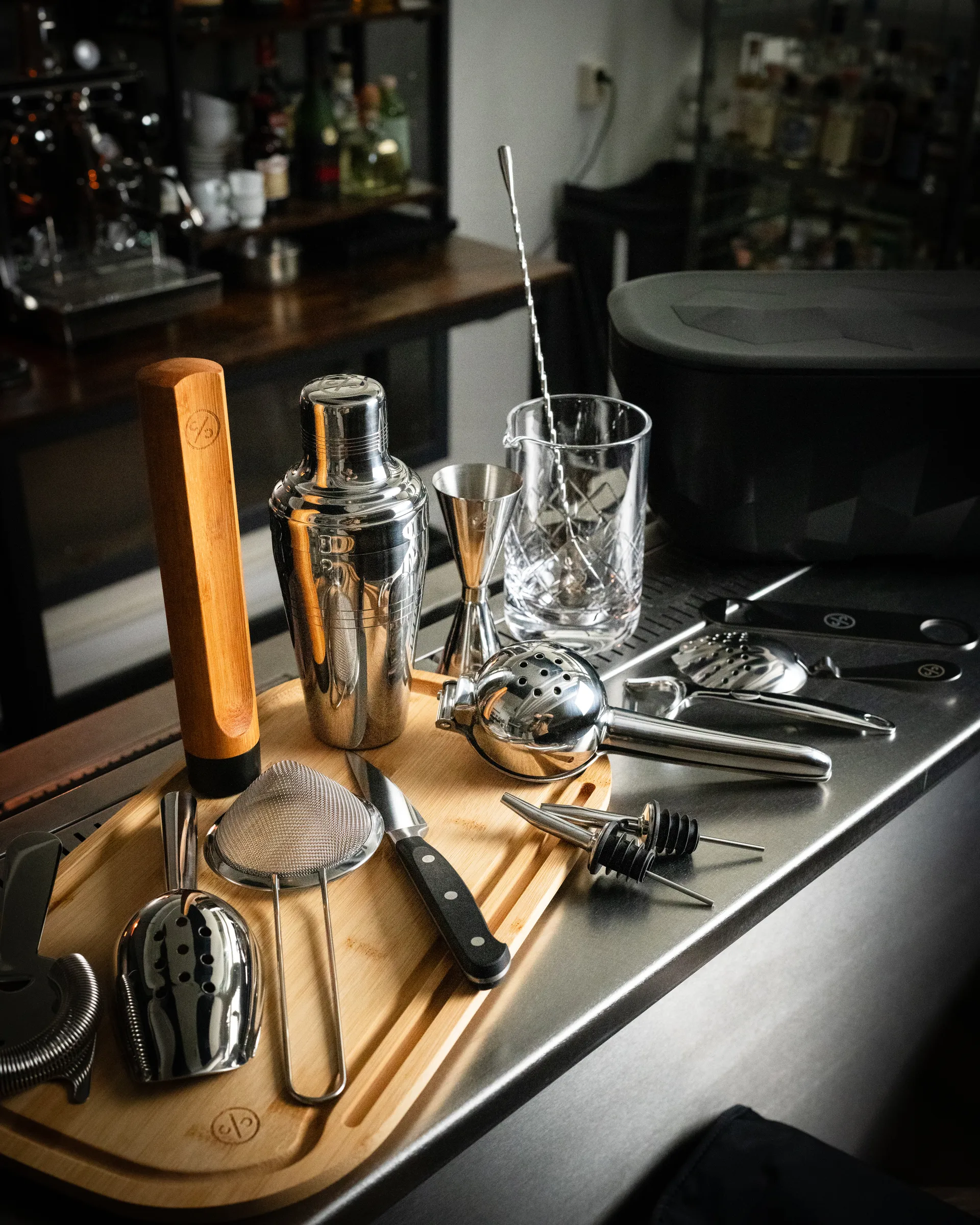 Cocktail Kit/Bar Kit, Rustfritt stål Cocktail Club