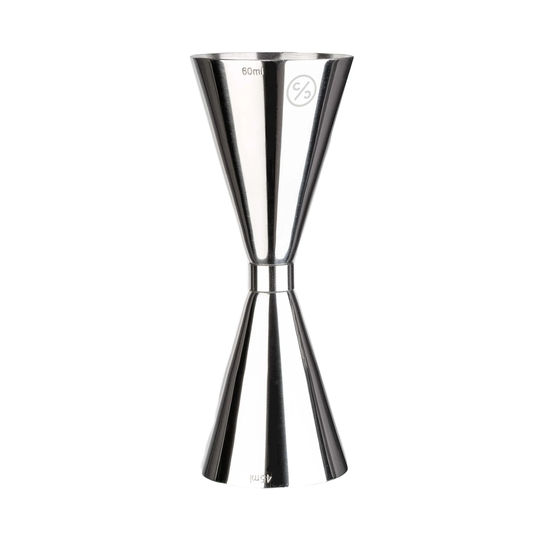 Jigger måleglass 4 cl/6 cl, Rustfritt stål Cocktail Club