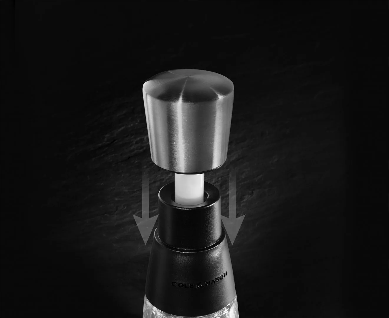 Cole & Mason olje- og eddiksprayflaske 18,7 cm, Klar Cole & Mason