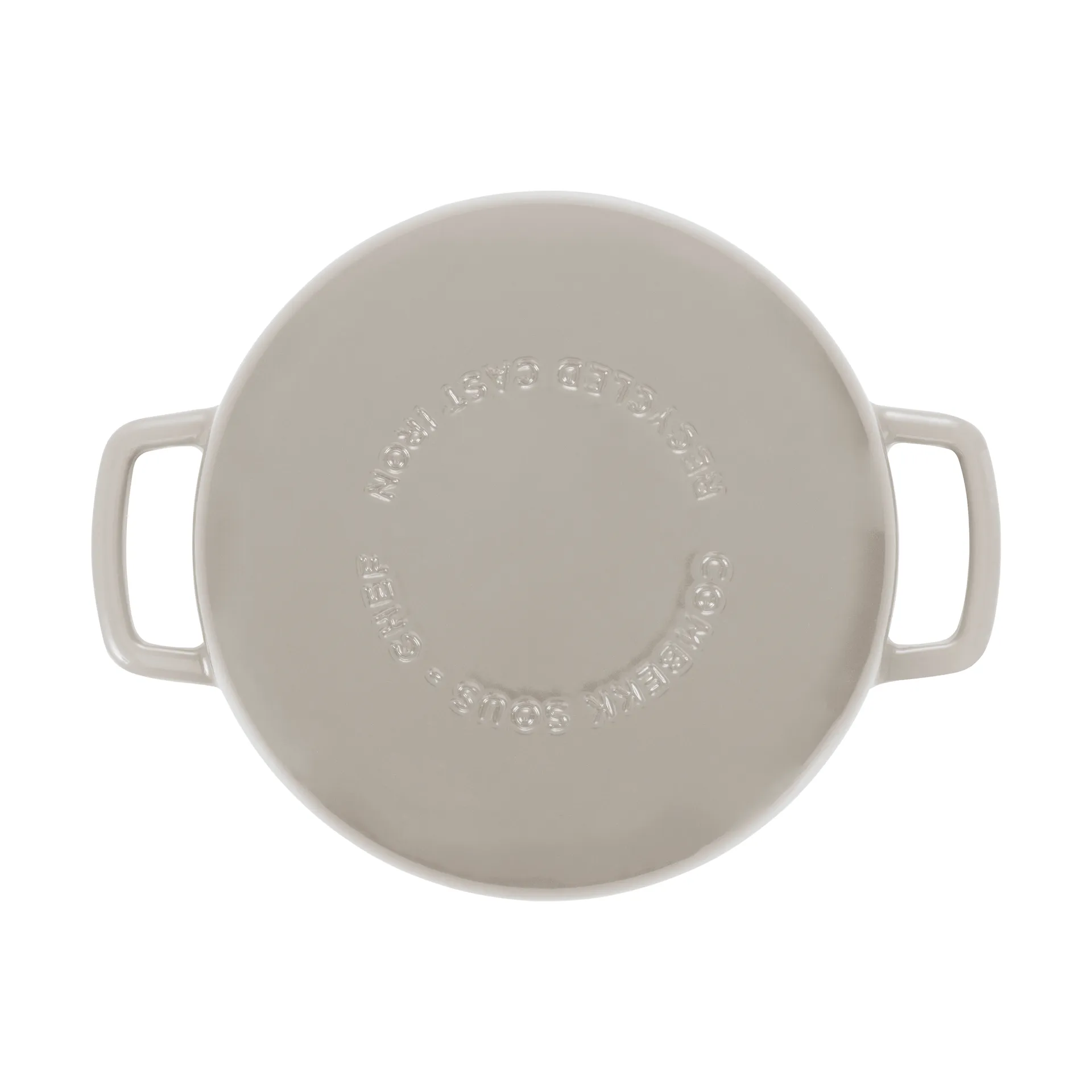 Combekk Enameled stekepanne støpejern Ø24 cm, Sand Combekk