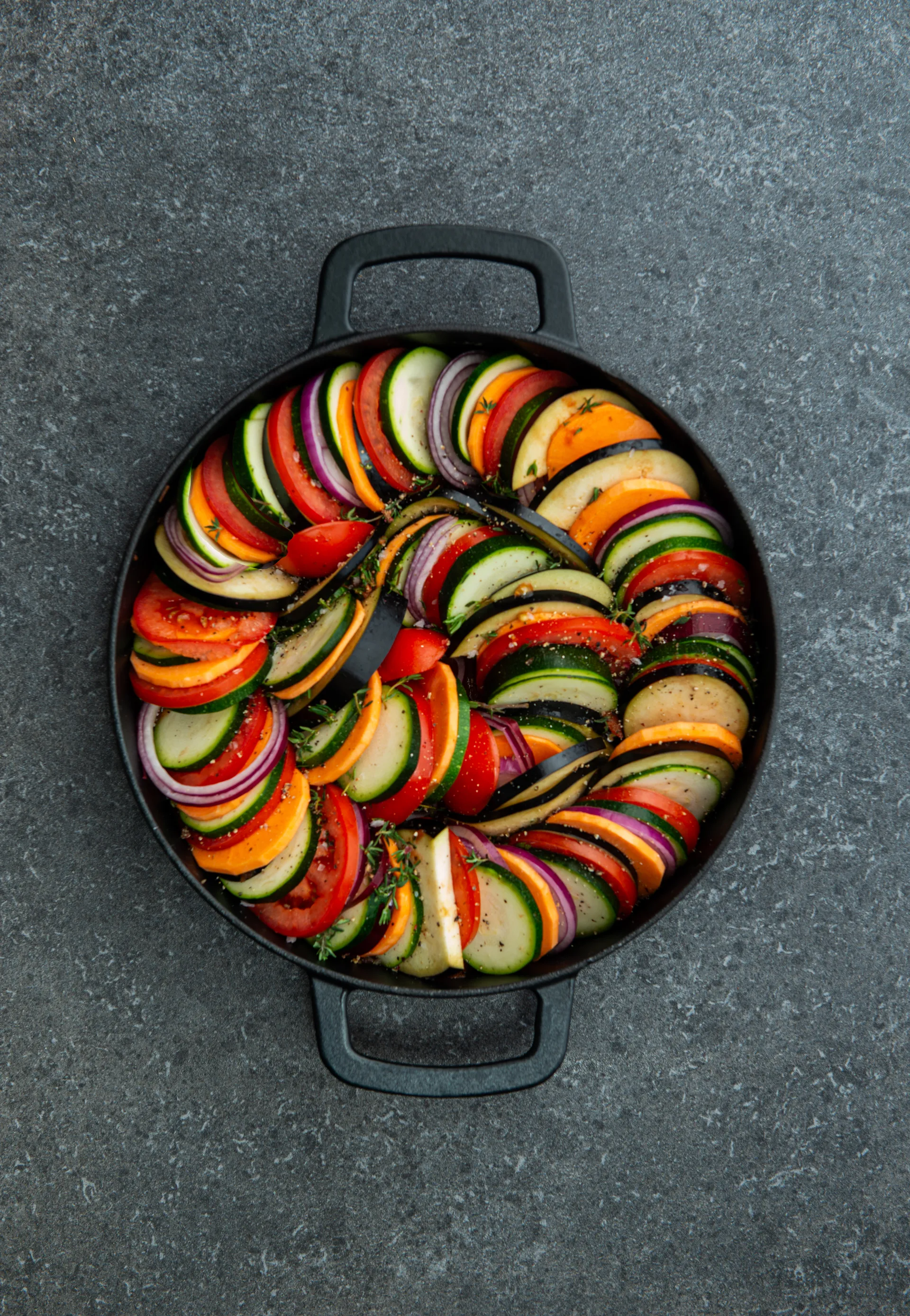 Combekk Enameled stekepanne støpejern Ø28 cm, Matt Black Combekk