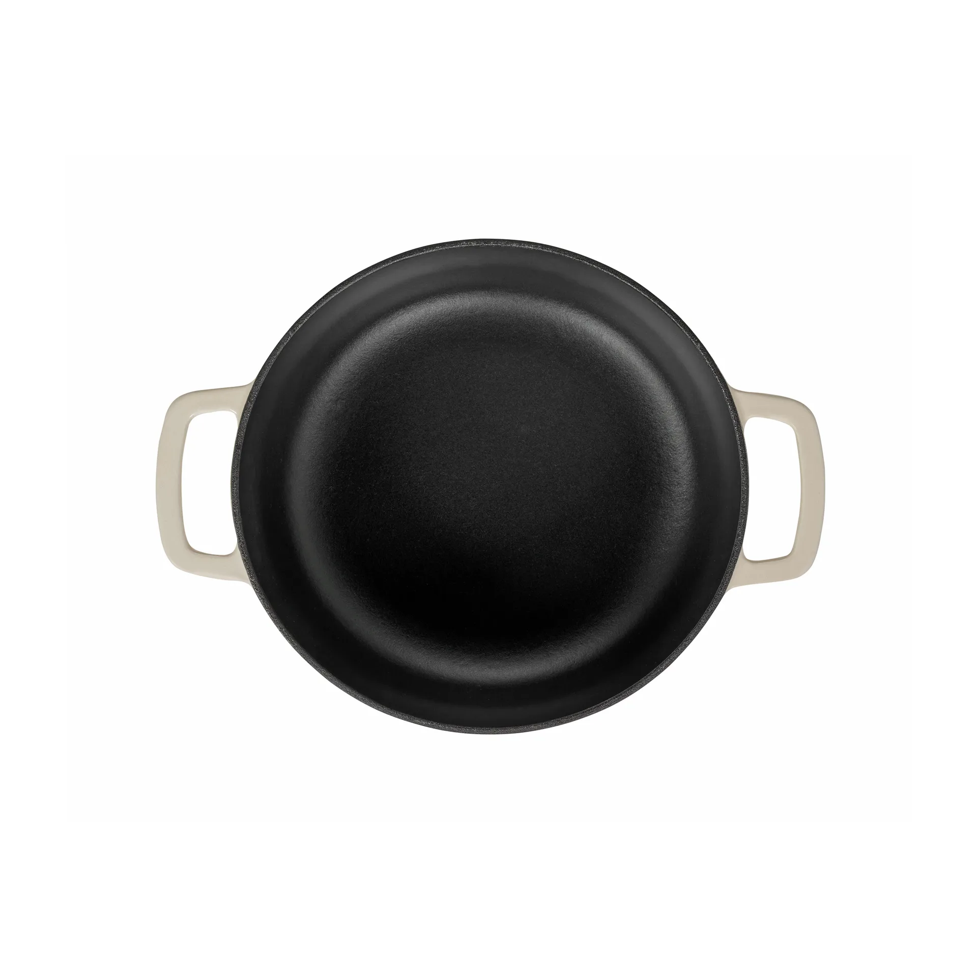 Combekk Enameled støpejernsgryte Ø28 cm, Sand-gold knob Combekk