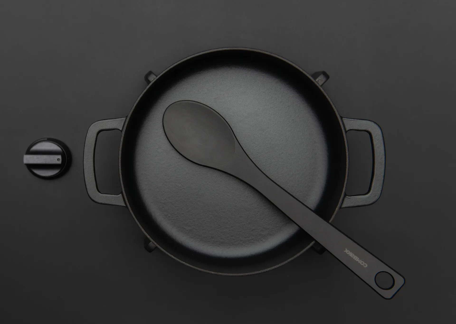 Combekk gryteskje trefiber, Black Combekk