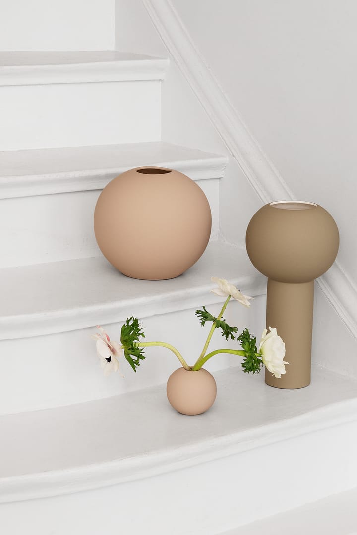 Ball vase blush, 20 cm Cooee Design