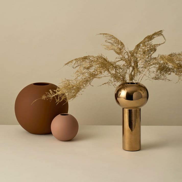 Ball vase coconut, 20 cm Cooee Design
