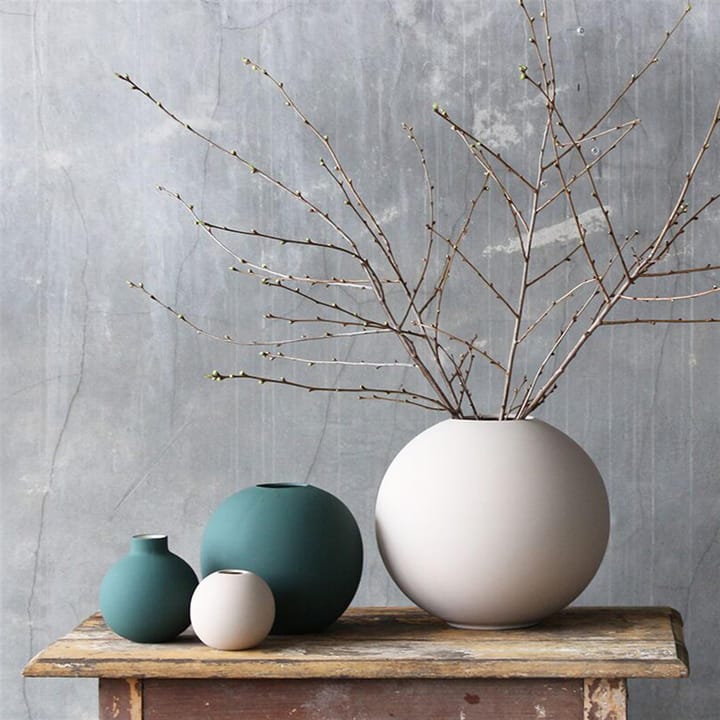 Ball vase sand, 30 cm Cooee Design
