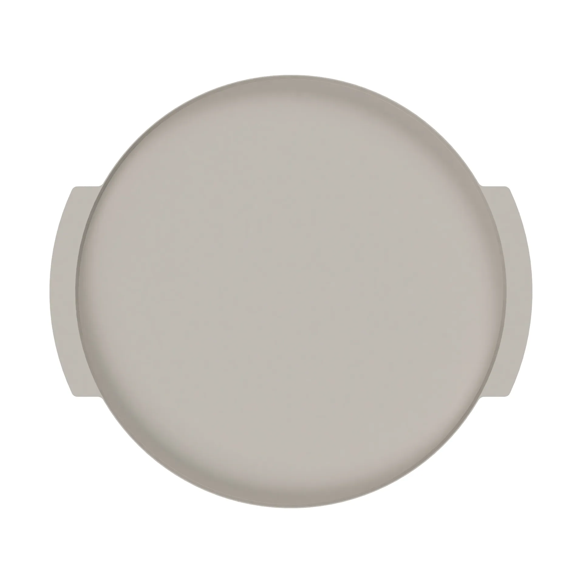 Cooee serveringsbrikke rund Ø35 cm, Sand Cooee Design