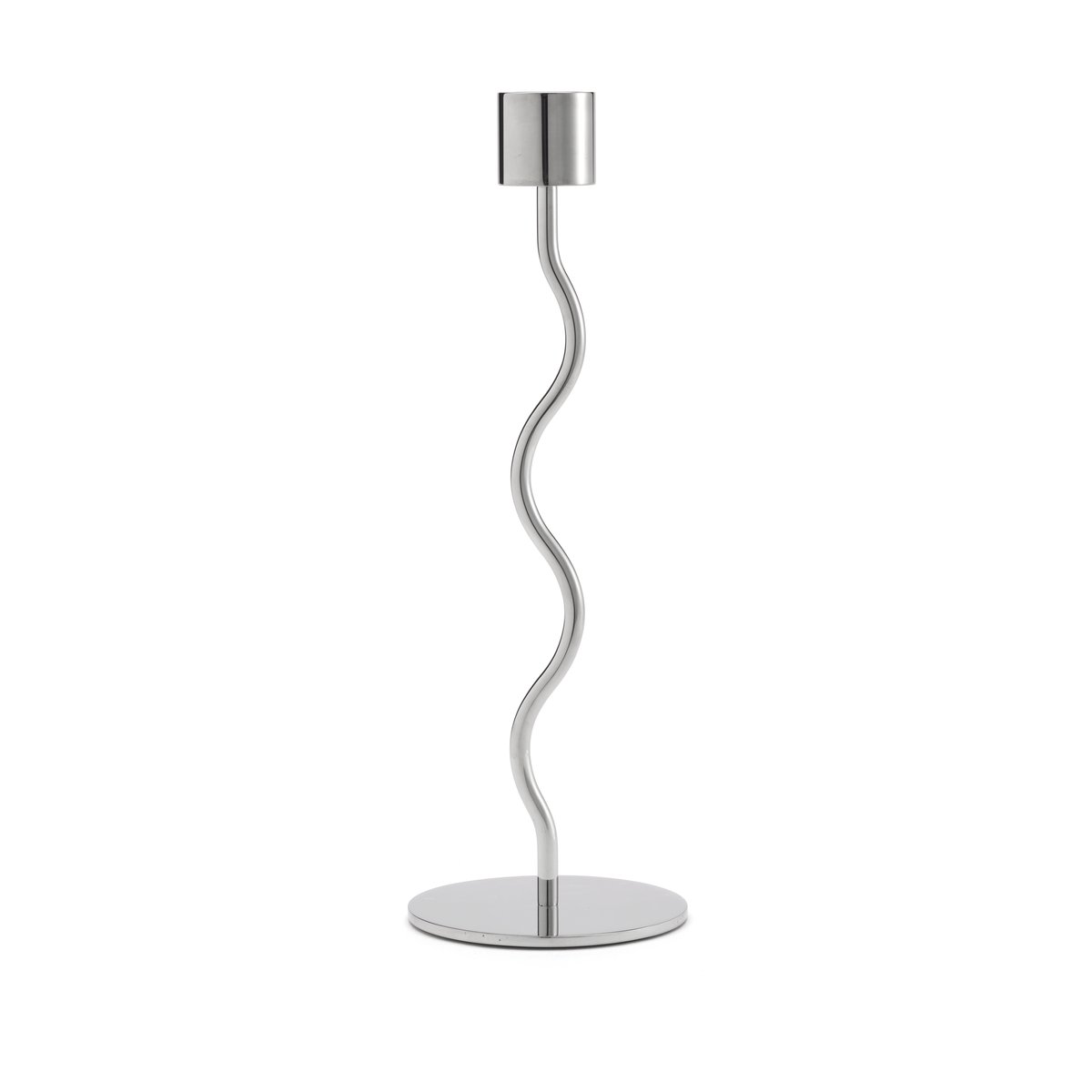 Cooee Design Curved lysestake 23 cm Stainless steel