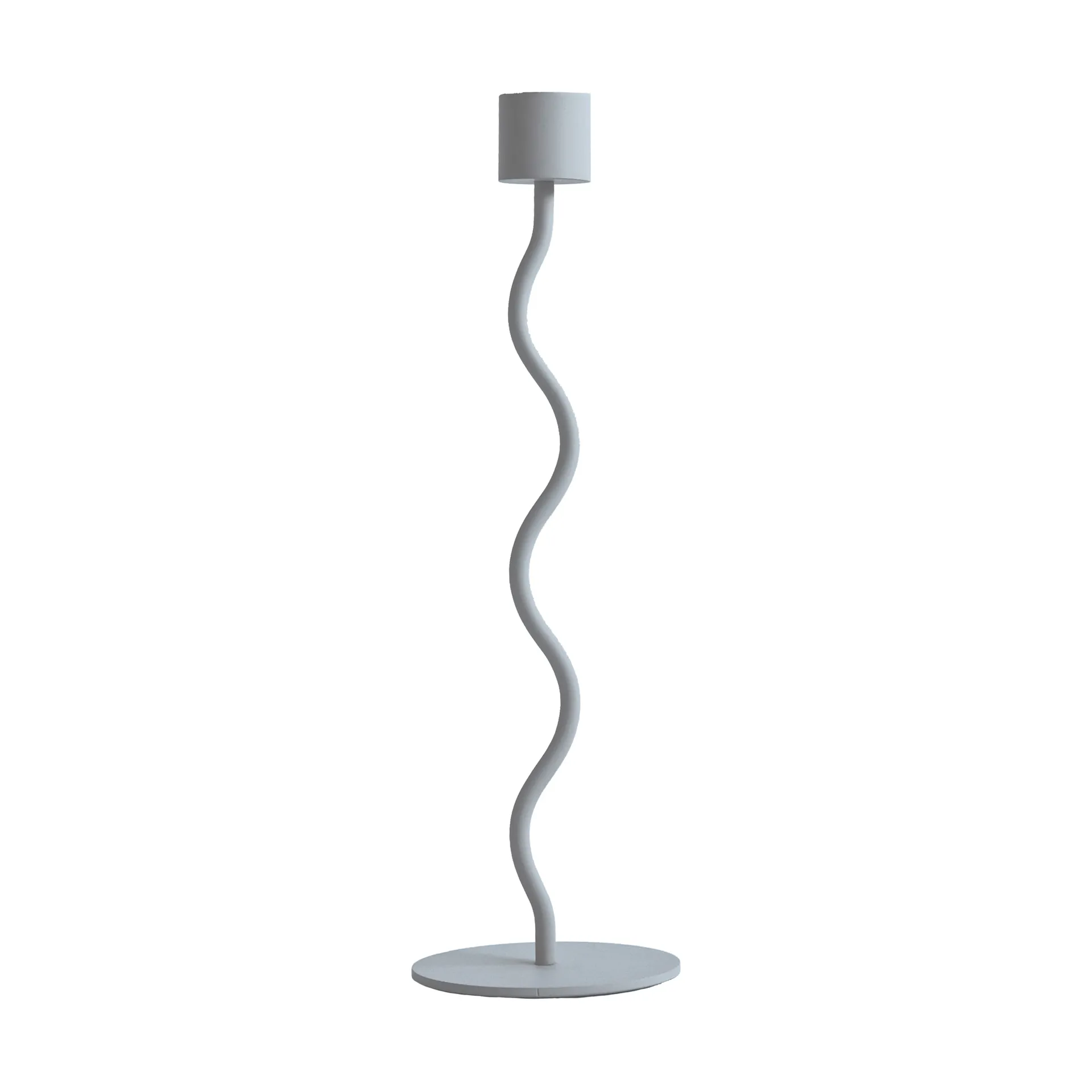 Curved lysestake 26 cm, Pale Blue Cooee Design