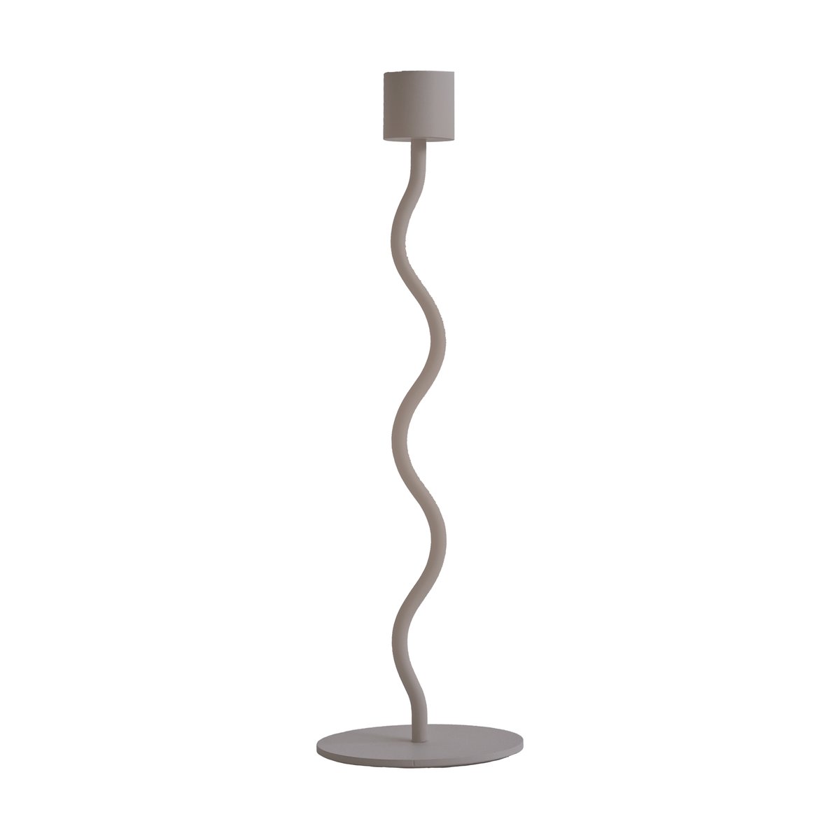 Cooee Design Curved lysestake 26 cm Taupe