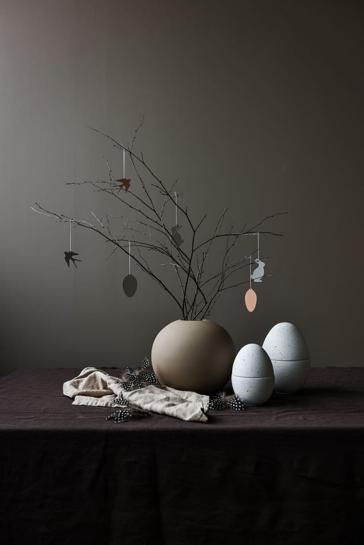 Easter Deco egg påskepynt 4-pakning, Cafe au lait Cooee Design