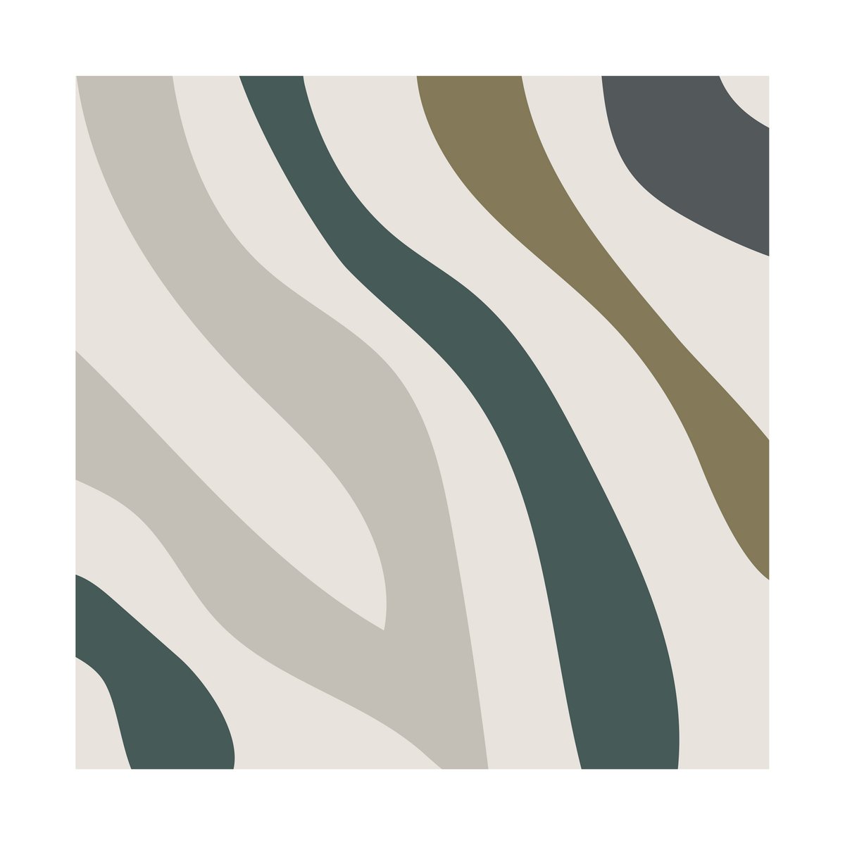Cooee Design Gotland servietter 33 x 33 cm 20-pakning Forest