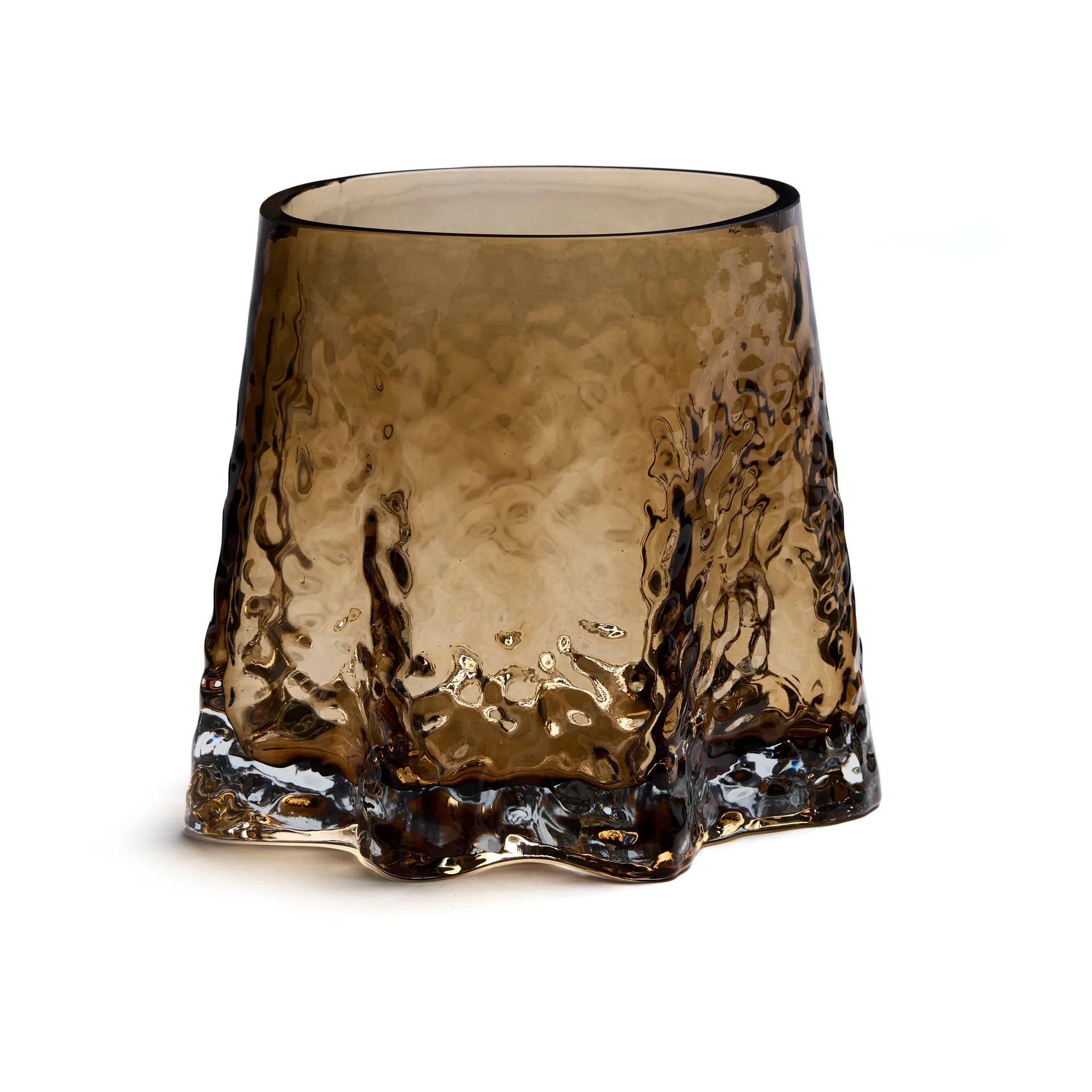 Gry Lyslykt Ø 17 cm, Cognac Cooee Design