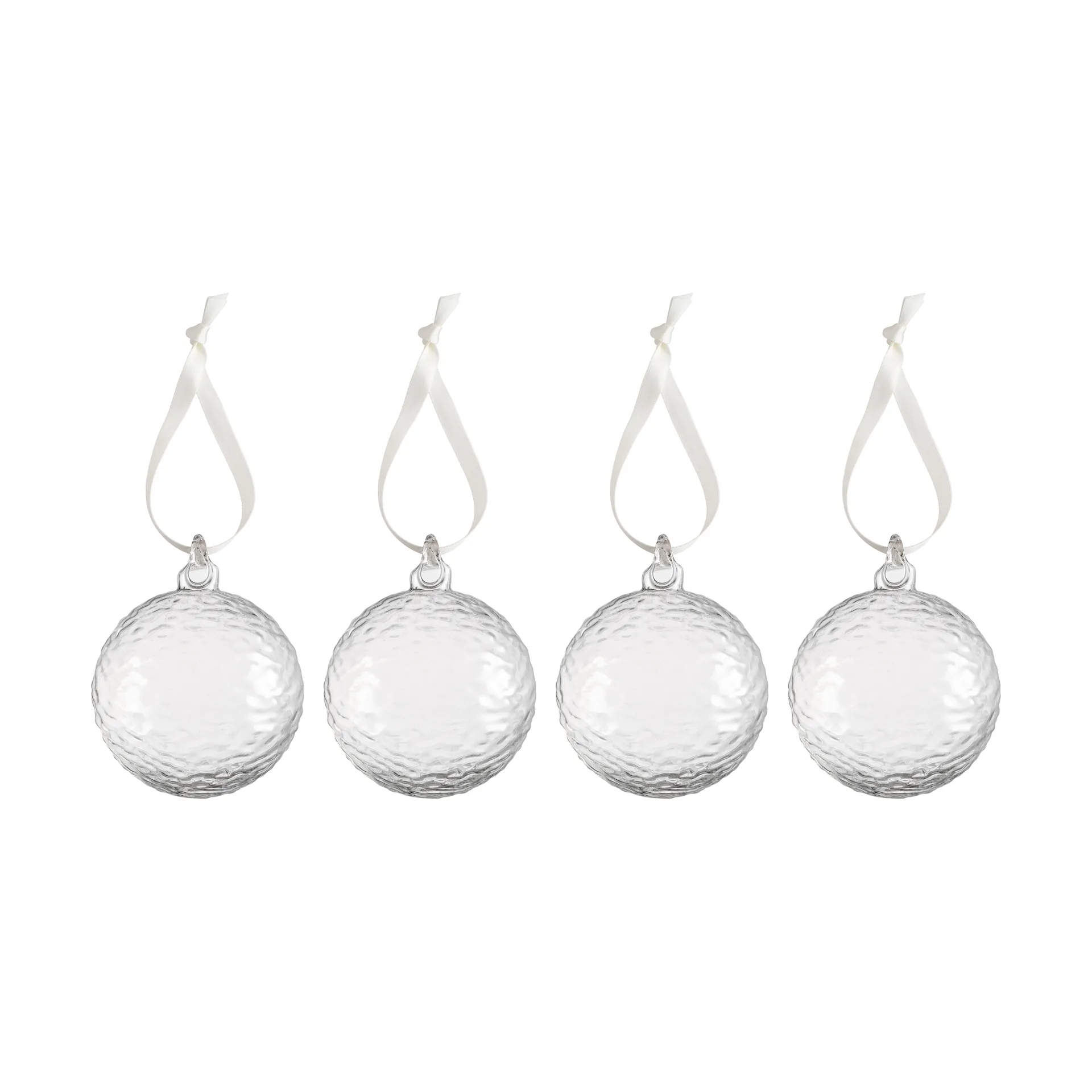 Gry Marble julekule Ø8 cm, Clear Cooee Design