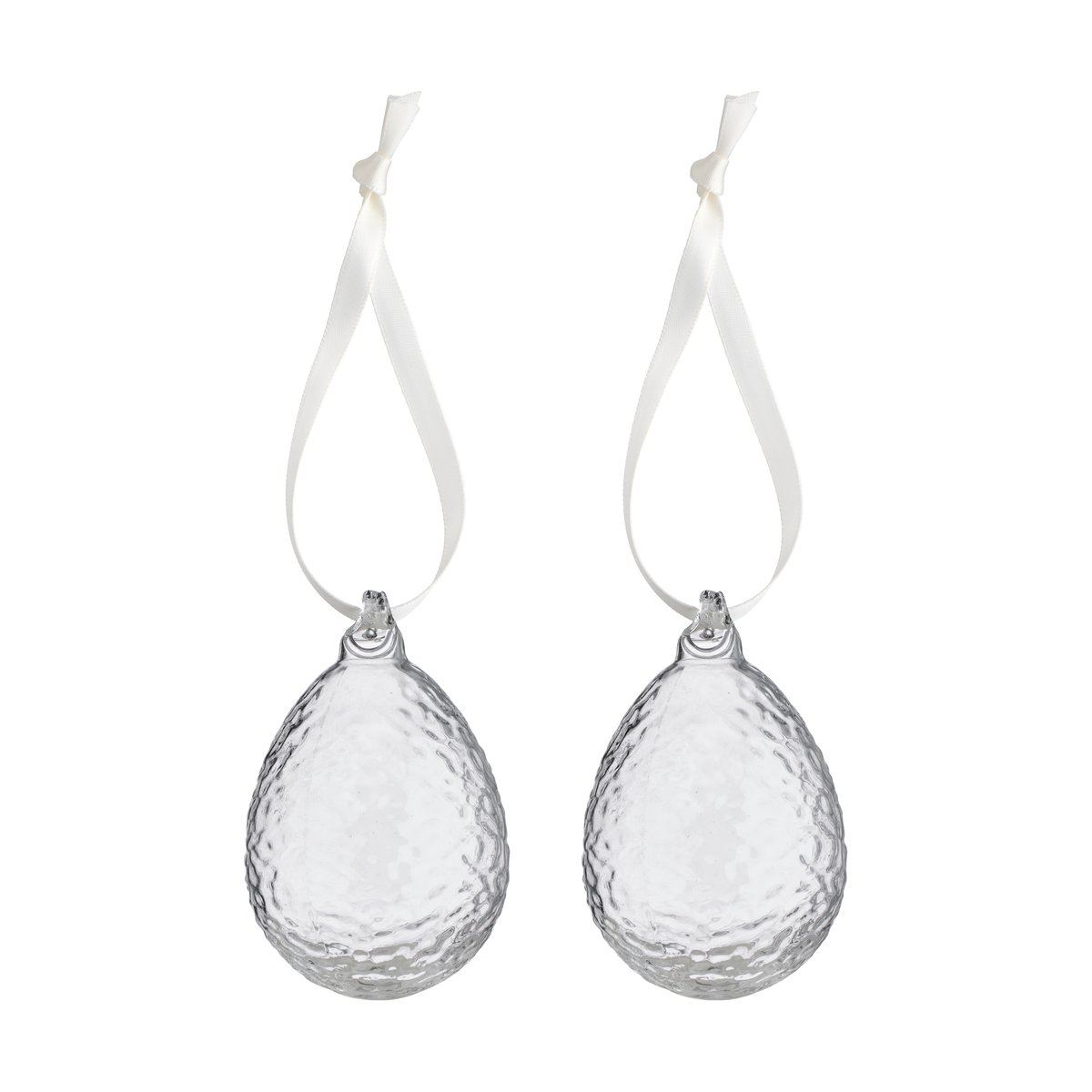 Cooee Design Gry påskeanheng Egg 2-pk Clear