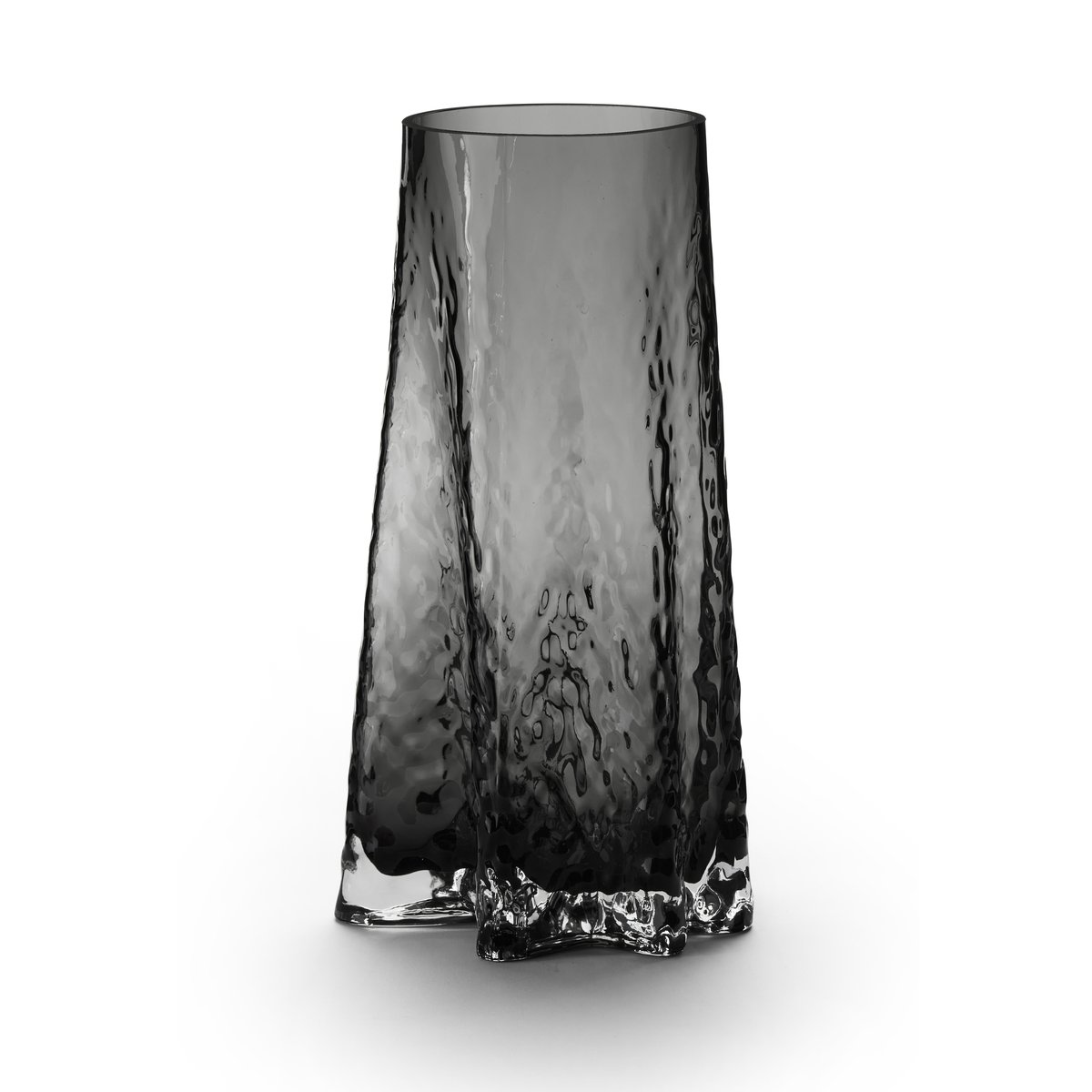 Gry vase, 30 cm, smoke