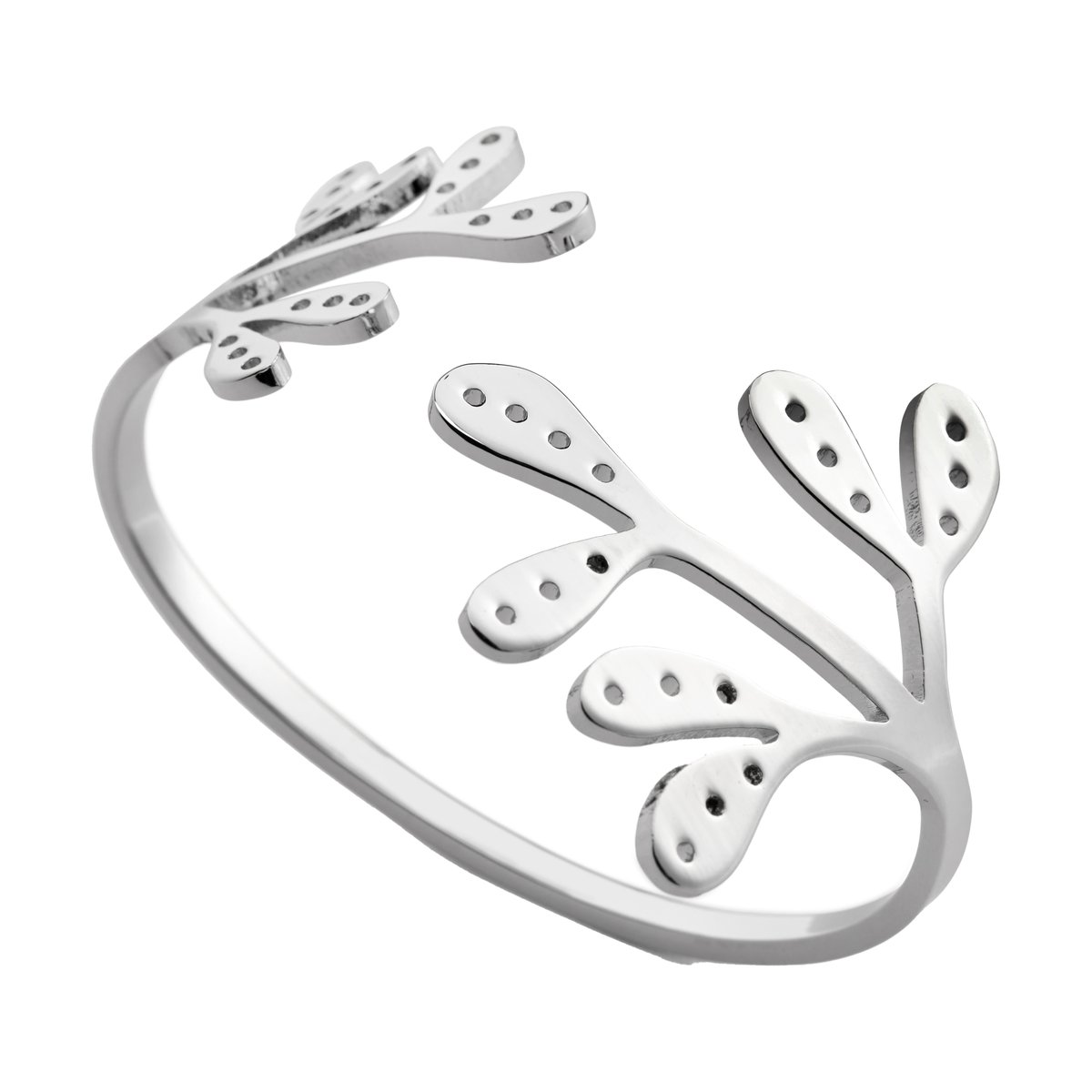 Cooee Design Mistletoe serviettring 2-pk Stainless Steel